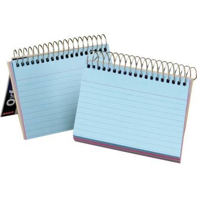 TOPS Oxford Spiral-Bound 3" x 5" Index Cards (40285)