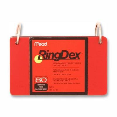 ACCO Mead Index Card Ringdex (63072)