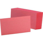 TOPS Oxford Colored Ruled Index Cards (7321CHE)