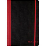 HAMELIN Black n' Red Flexible Casebound Notebook (400110479)