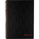 HAMELIN Black n' Red Hardcover Business Notebook (400110532)