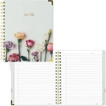 Dominion Blueline Rediform Blueline Rose Design Romantic Notebook (A360002)