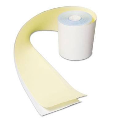 AmerCareRoyal No Carbon Register Rolls, 3" x 90 ft, White/Yellow, 30/Carton (CR2300)