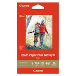 Canon Photo Paper Plus Glossy II, 4 x 6, Glossy White, 50/Pack (1432C005)