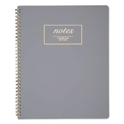 Cambridge Workstyle Notebook, 1 Subject, Wide/Legal Rule, Gray Cover, 11 x 9, 80 Sheets (59319)