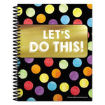 Carson-Dellosa Publishing Teacher Planners, Celebrate Learning Theme, 11 x 8 1/2, Black (105000)